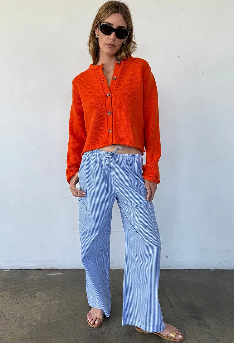 Doris Persimmon Wool Cardigan sold by Ciao Lucia product image thumbnail 3