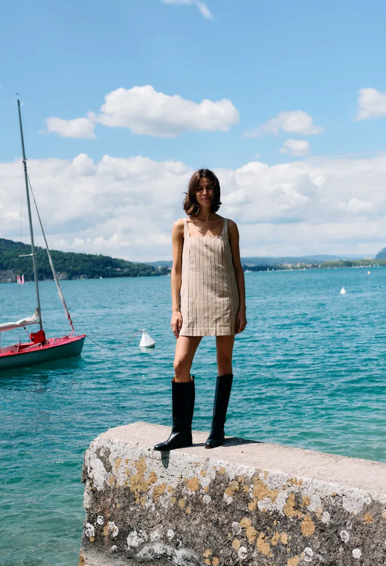 Prima Dress Dune Yarn-Dyed Cotton sold by Ciao Lucia product image thumbnail 3