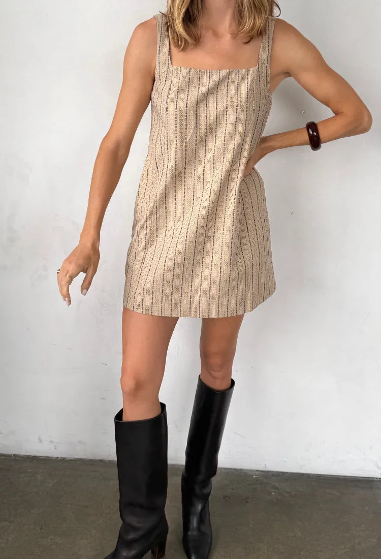 Prima Dress Dune Yarn-Dyed Cotton sold by Ciao Lucia