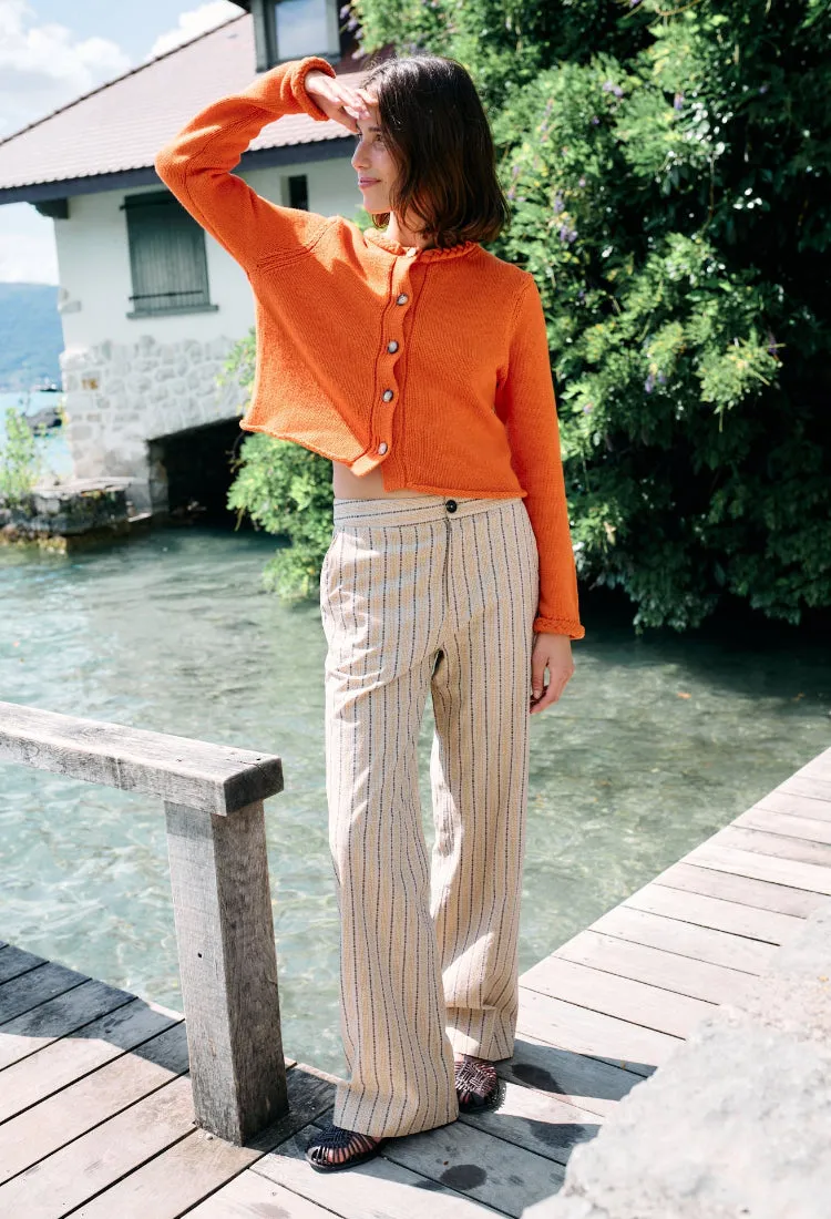 Balthazar Pant Dune Yarn-Dyed Cotton sold by Ciao Lucia product image thumbnail 3