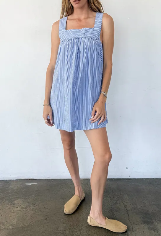 Serra Striped Cotton Poplin Dress sold by Ciao Lucia