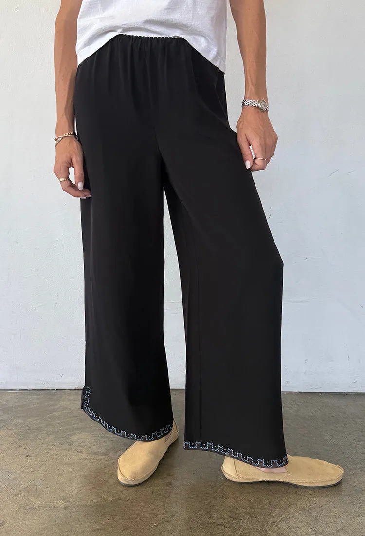 Dita Pant Black Silk sold by Ciao Lucia product image thumbnail 2