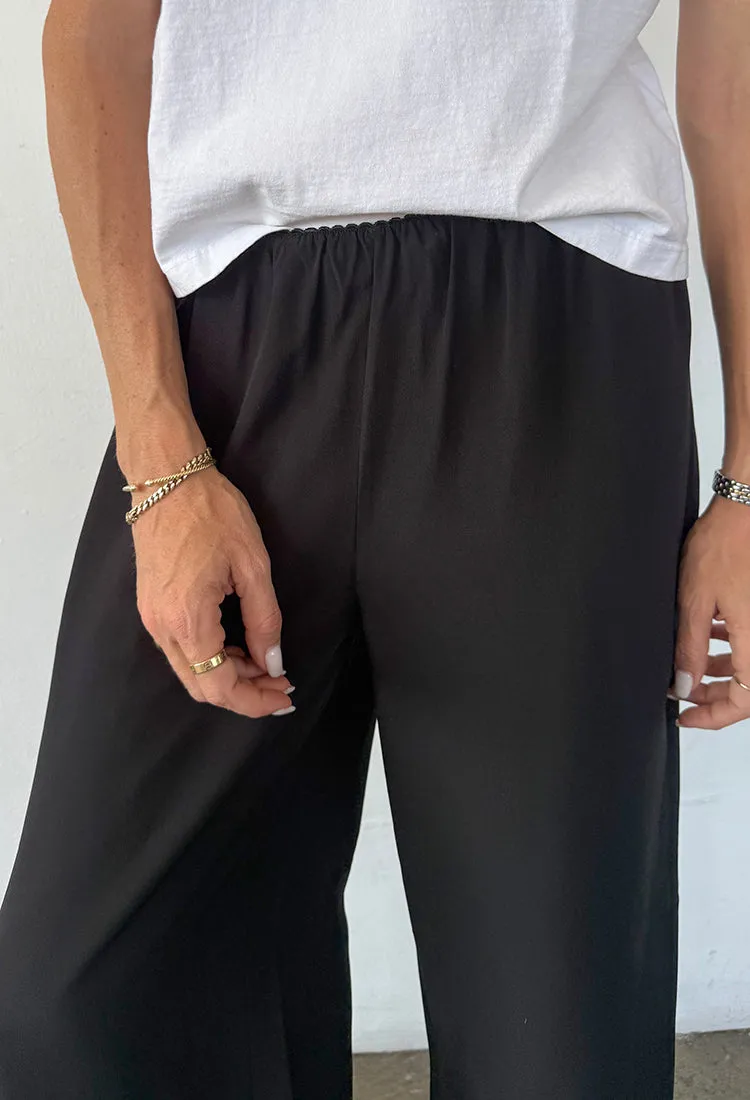 Dita Pant Black Silk sold by Ciao Lucia product image thumbnail 3