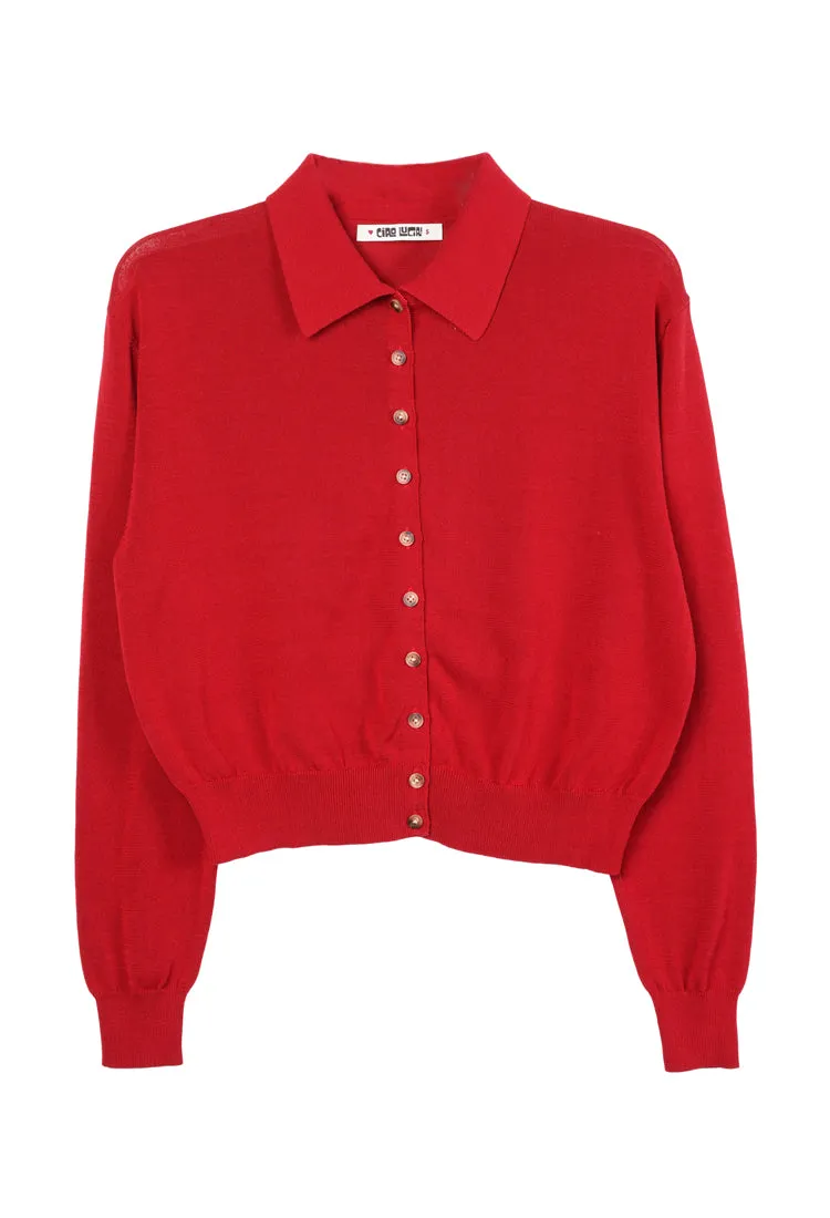 Palma Ruby Sheer Cardigan sold by Ciao Lucia product image thumbnail 5