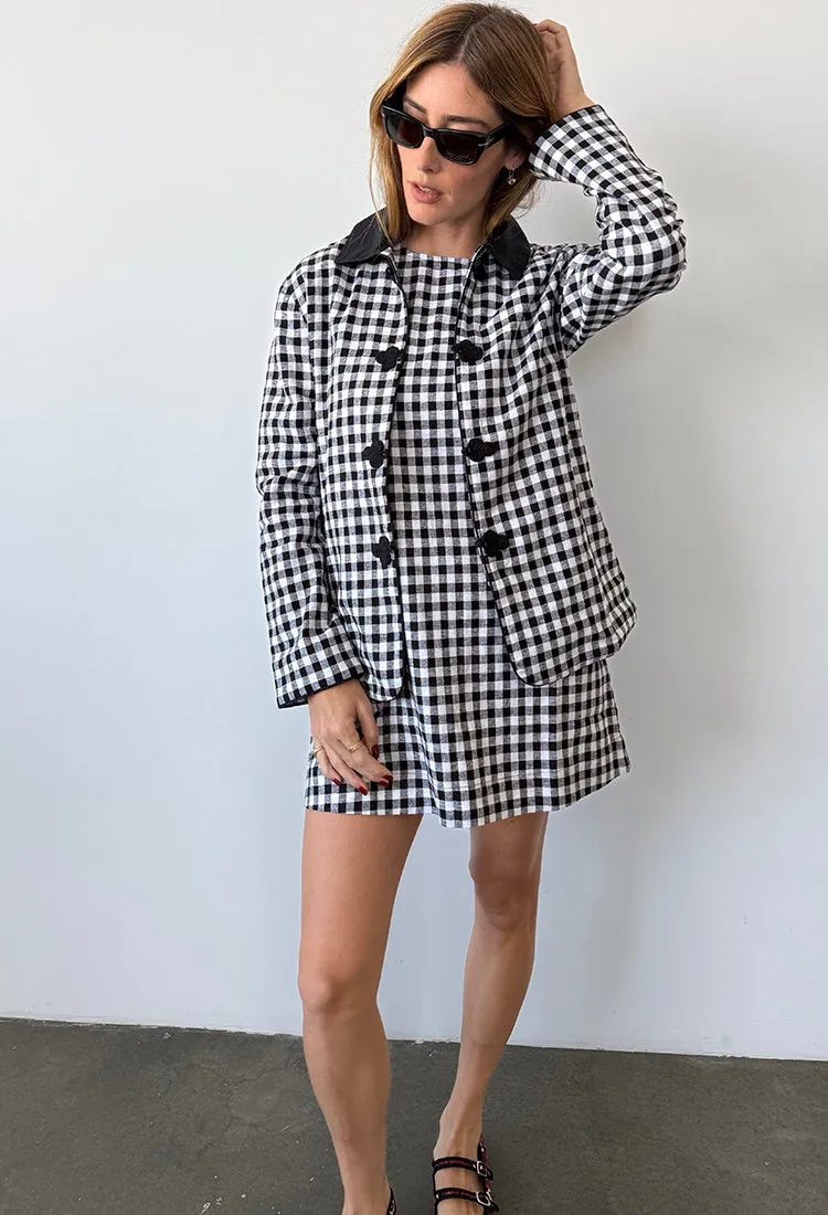 Anja Gingham Jacket sold by Ciao Lucia