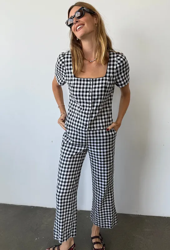 Orlando Gingham Pant sold by Ciao Lucia