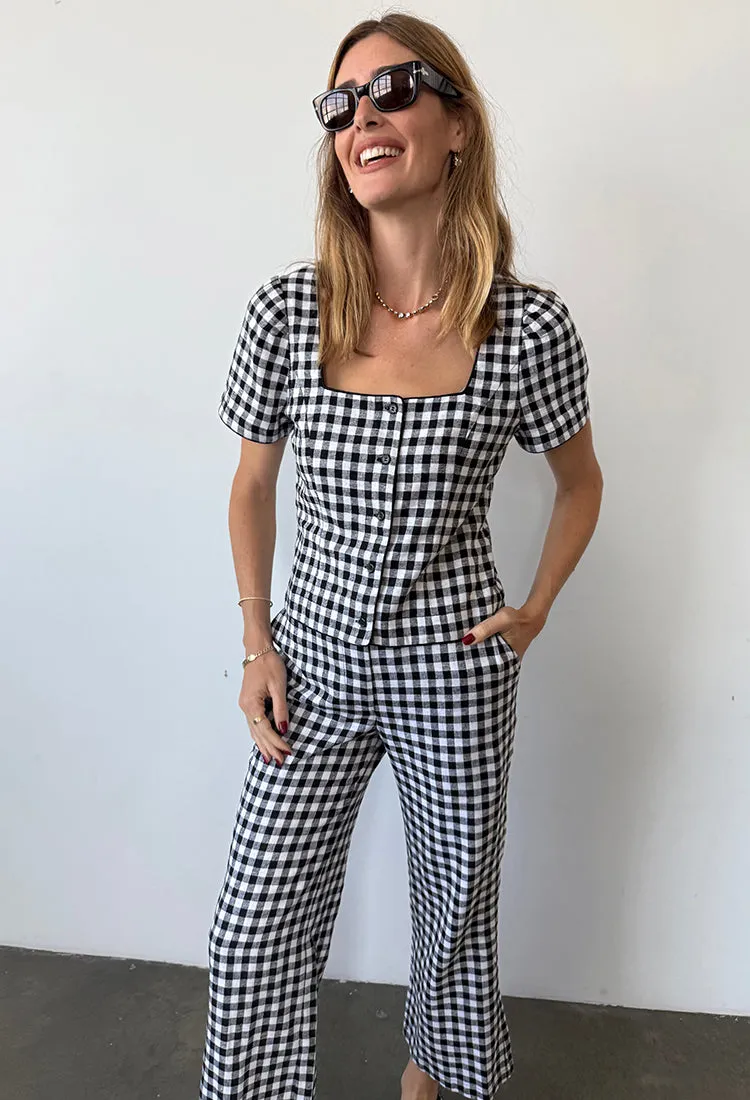 Orlando Gingham Pant sold by Ciao Lucia product image thumbnail 5