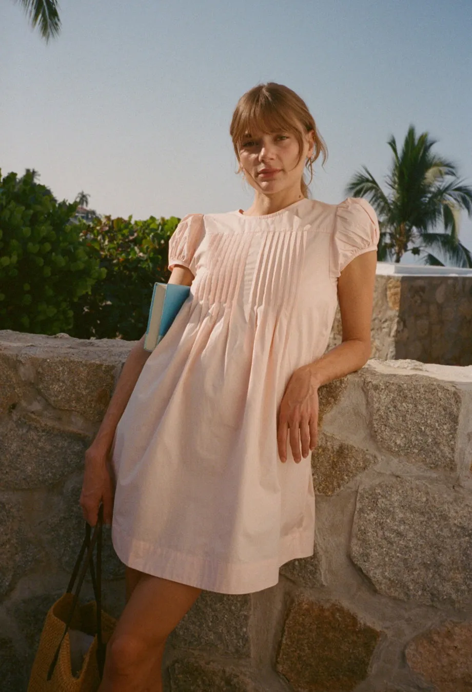 Catalin Powder Cotton Dress sold by Ciao Lucia