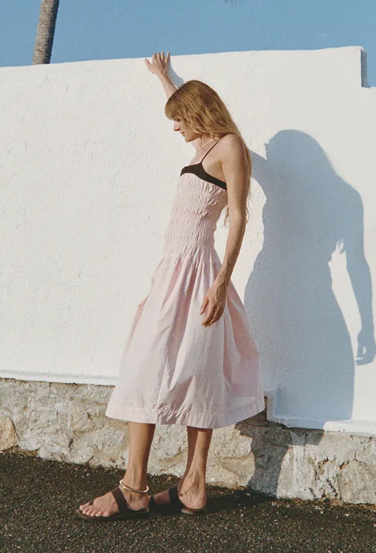 Rossella Powder Cotton Dress sold by Ciao Lucia