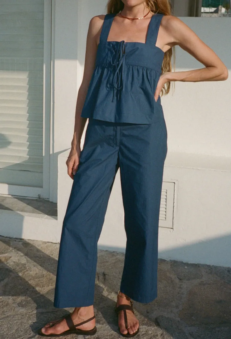 Ander Midnight Cotton Top sold by Ciao Lucia product image thumbnail 3