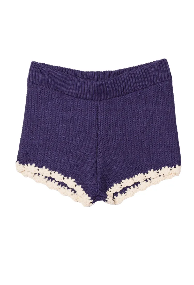 Dominica Midnight Knit Short sold by Ciao Lucia product image thumbnail 5