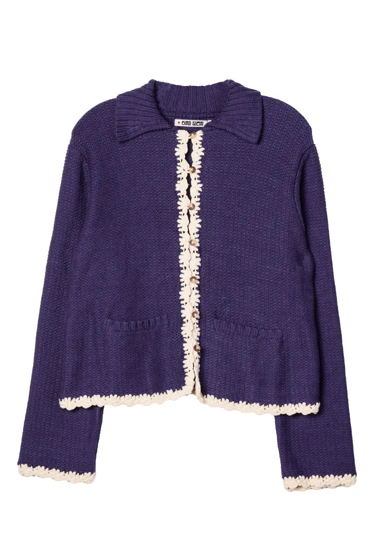Reyla Midnight Knit Jacket sold by Ciao Lucia product image thumbnail 4