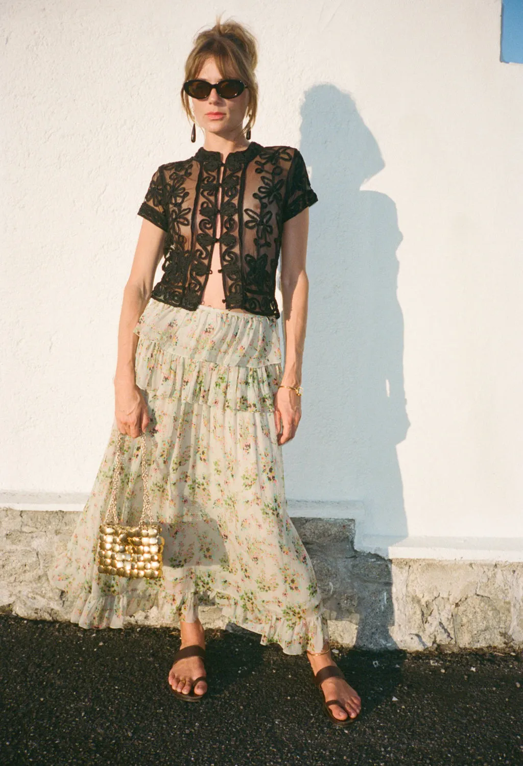 Nikola Black Soutache Top sold by Ciao Lucia product image thumbnail 3