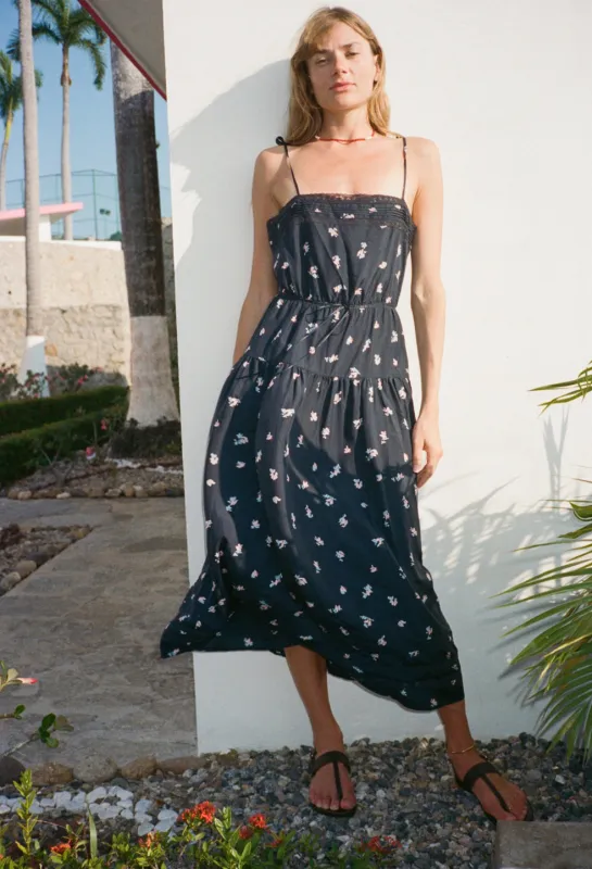 Petra Papillon Silk Dress made by Ciao Lucia