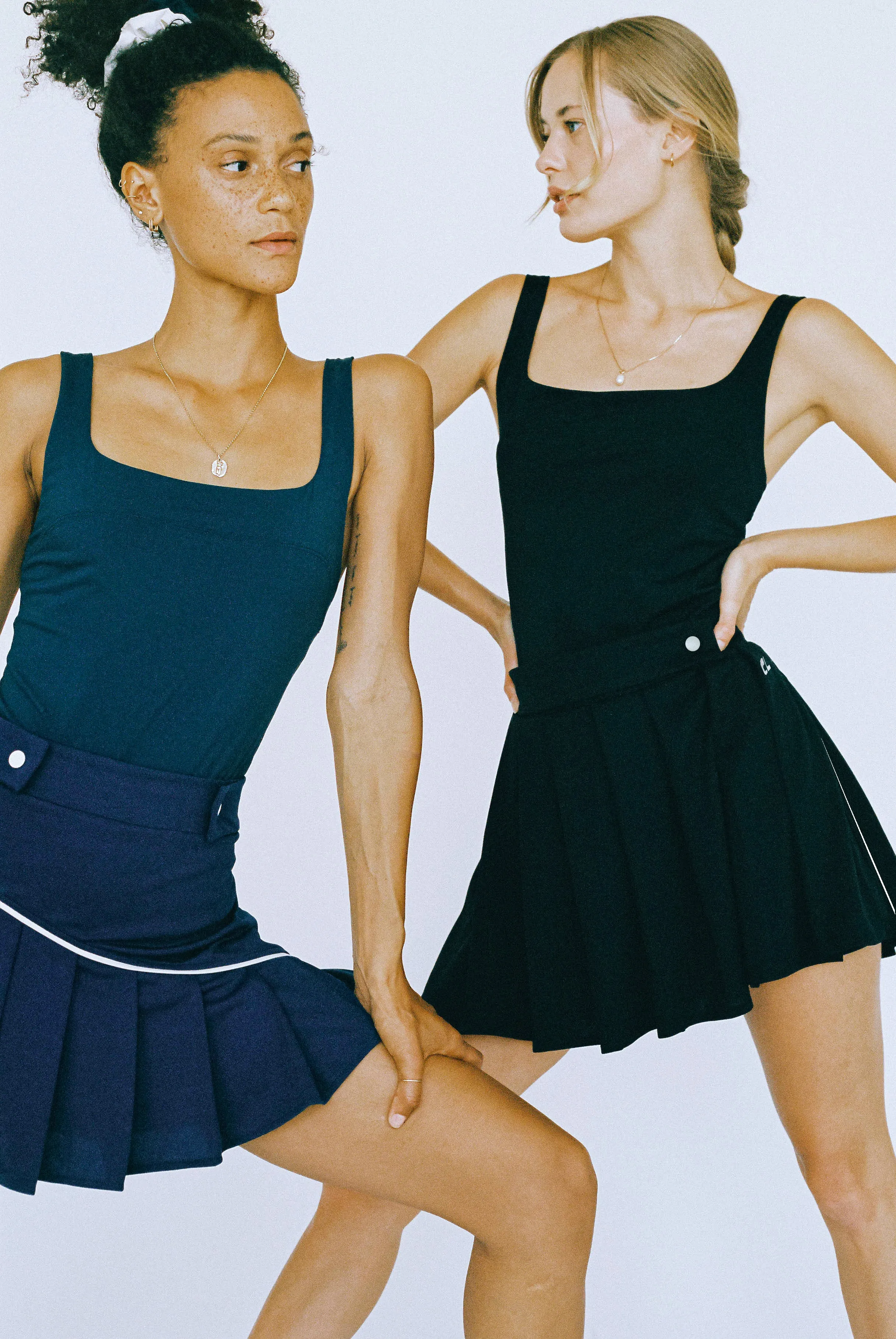 Tennis Tank Black sold by Ciao Lucia