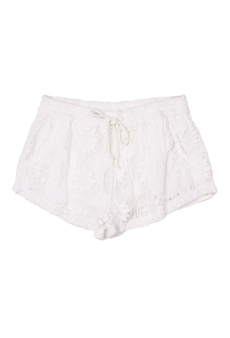 Togo White Crochet Short sold by Ciao Lucia product image thumbnail 5