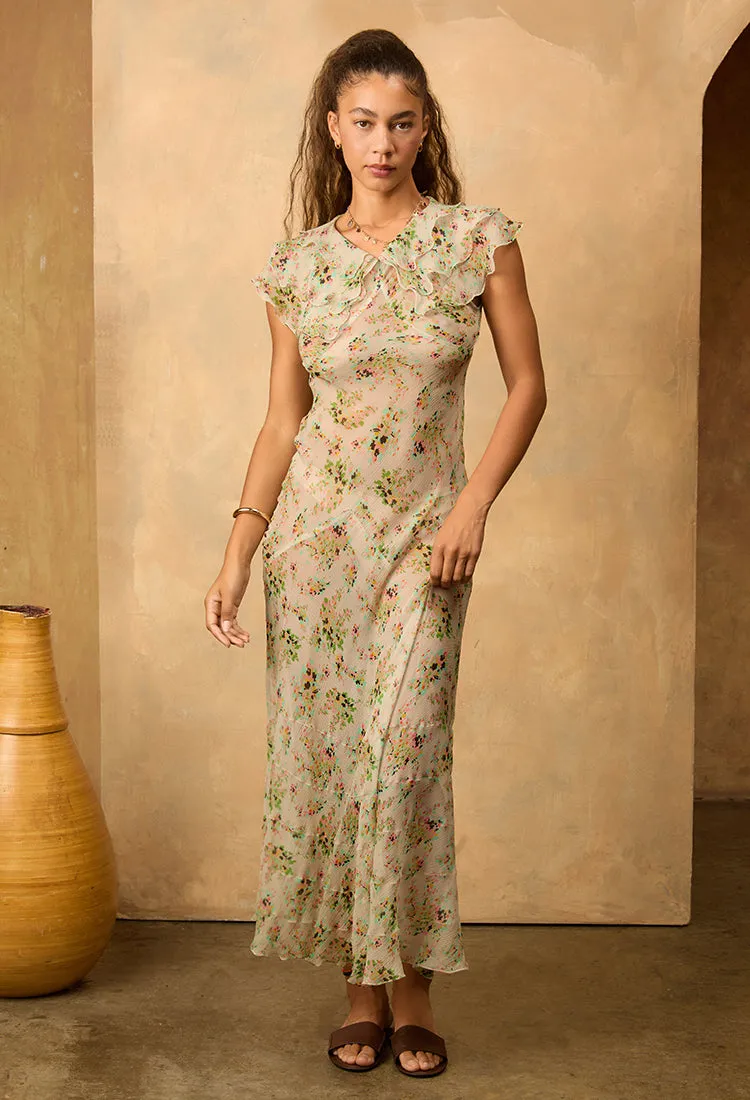 Lauryn Jardin Silk Chiffon Dress sold by Ciao Lucia product image thumbnail 3