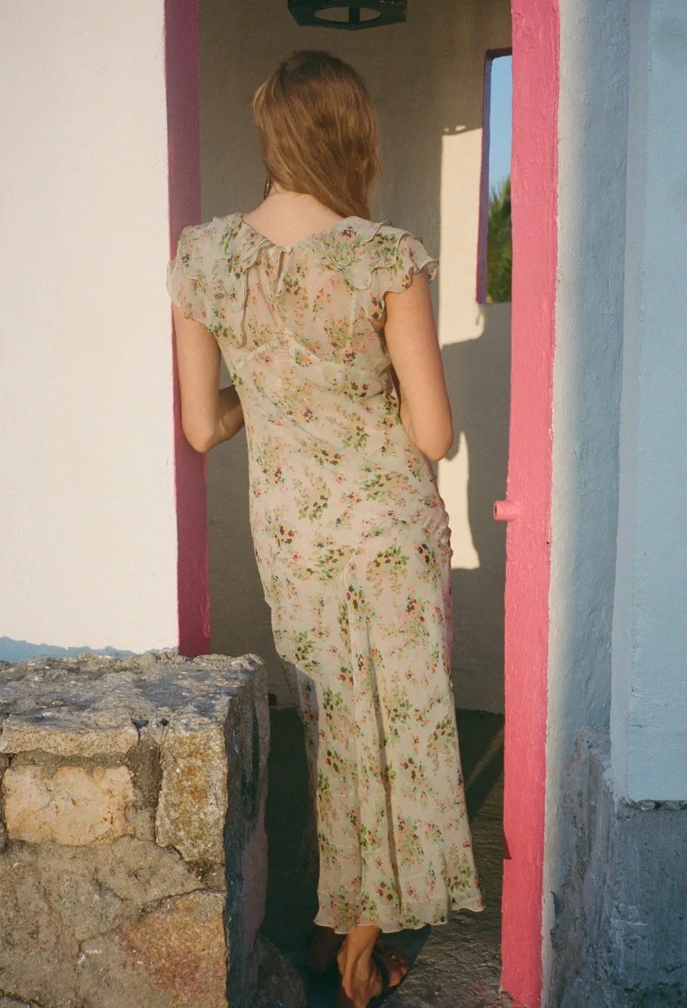 Lauryn Jardin Silk Chiffon Dress sold by Ciao Lucia product image thumbnail 5