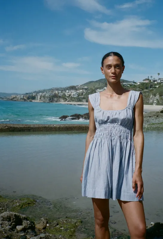 Abella Stripe Cotton Dress sold by Ciao Lucia