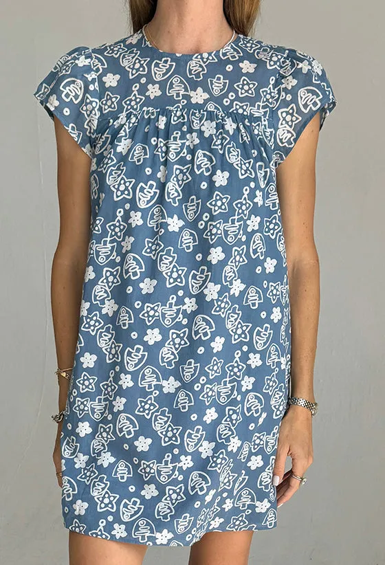 Joelle Tidepool Cotton Dress sold by Ciao Lucia