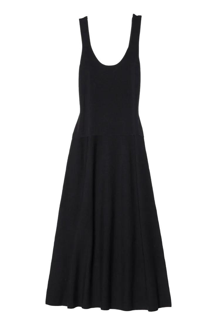Ivonne Black Sheer Knits Dress sold by Ciao Lucia product image thumbnail 3