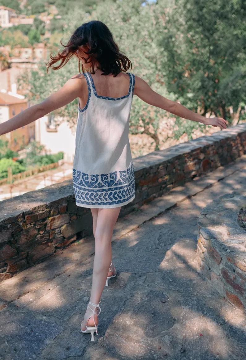 Lissie Natural Linen Dress sold by Ciao Lucia product image thumbnail 4