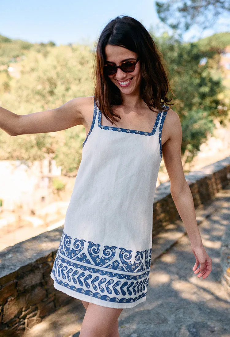 Lissie Natural Linen Dress sold by Ciao Lucia
