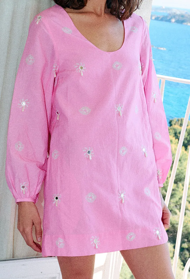 Mirey Pink Palace Dress sold by Ciao Lucia product image thumbnail 4
