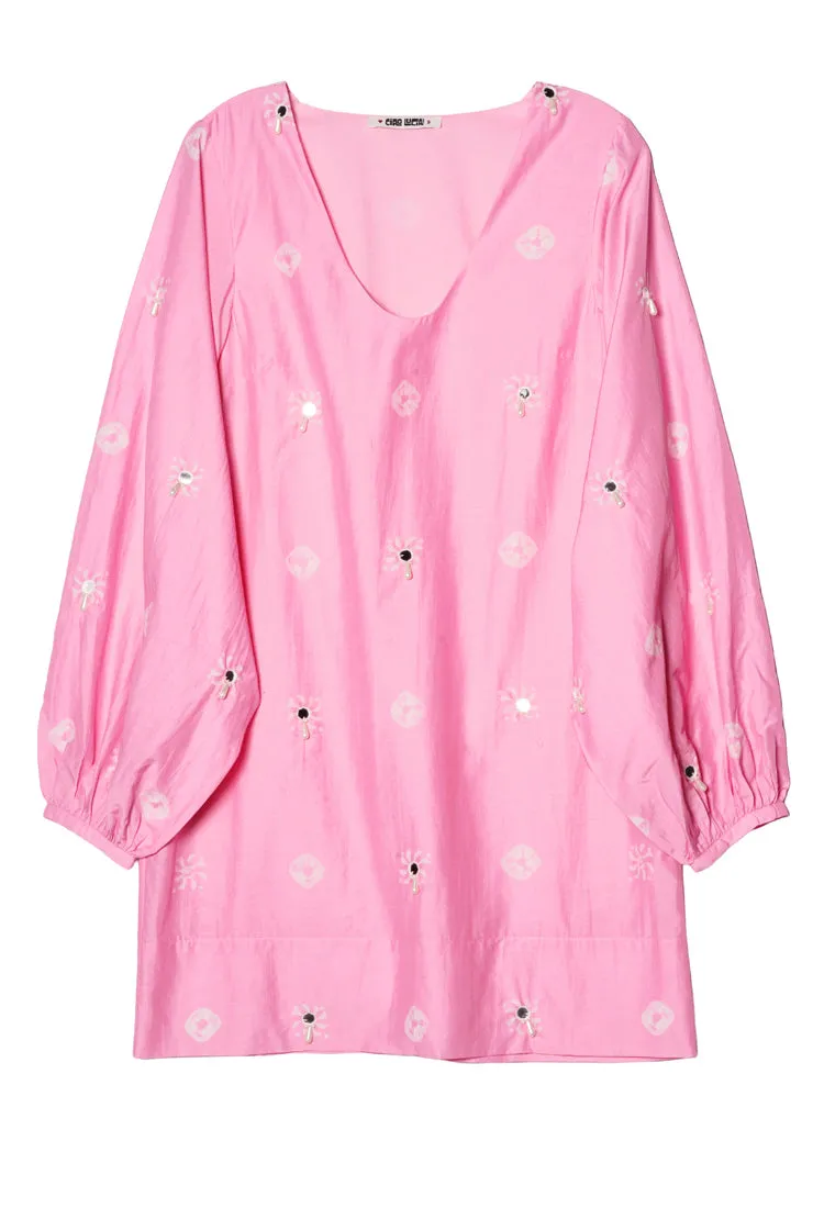 Mirey Pink Palace Dress sold by Ciao Lucia product image thumbnail 5