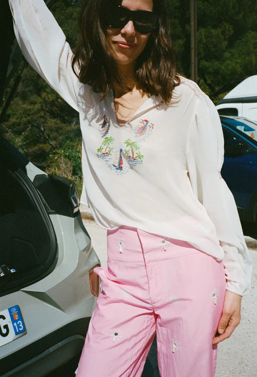 Jessa Pink Palace Pant sold by Ciao Lucia product image thumbnail 3