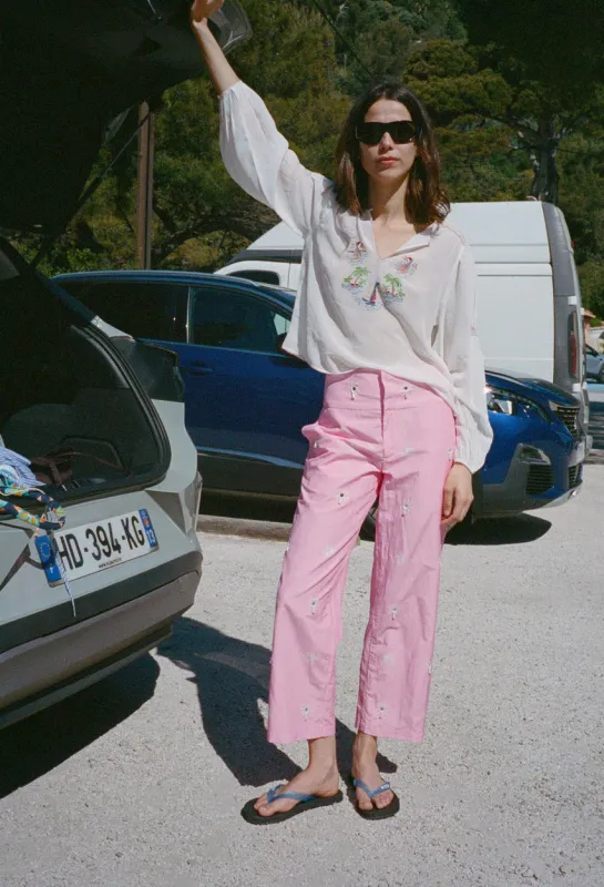Jessa Pink Palace Pant made by Ciao Lucia