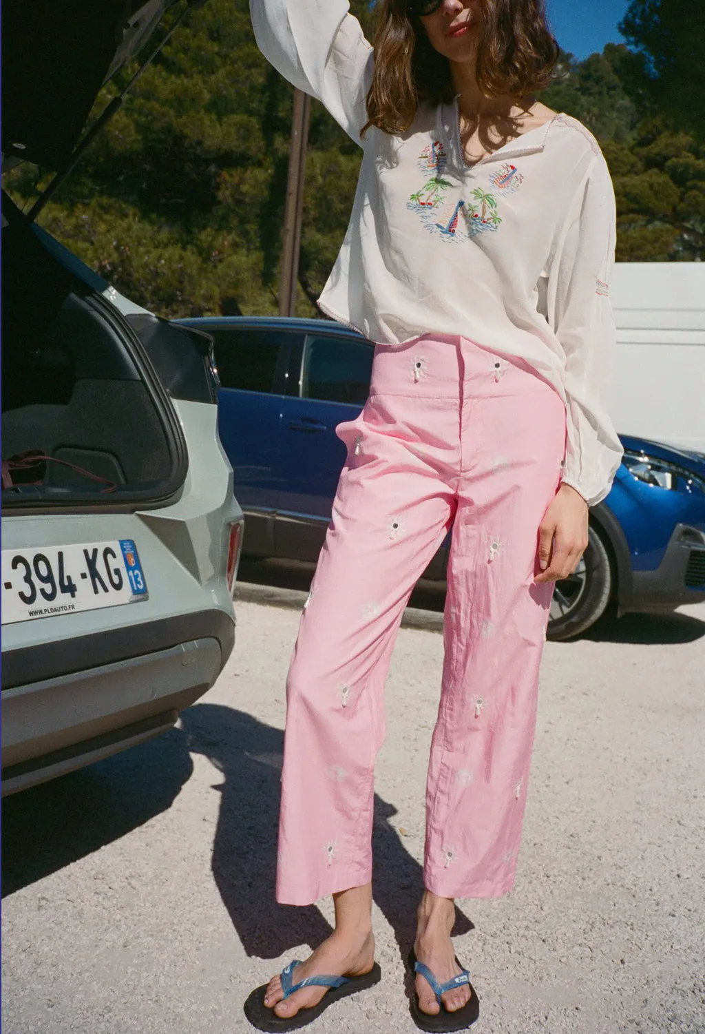 Jessa Pink Palace Pant sold by Ciao Lucia product image thumbnail 4