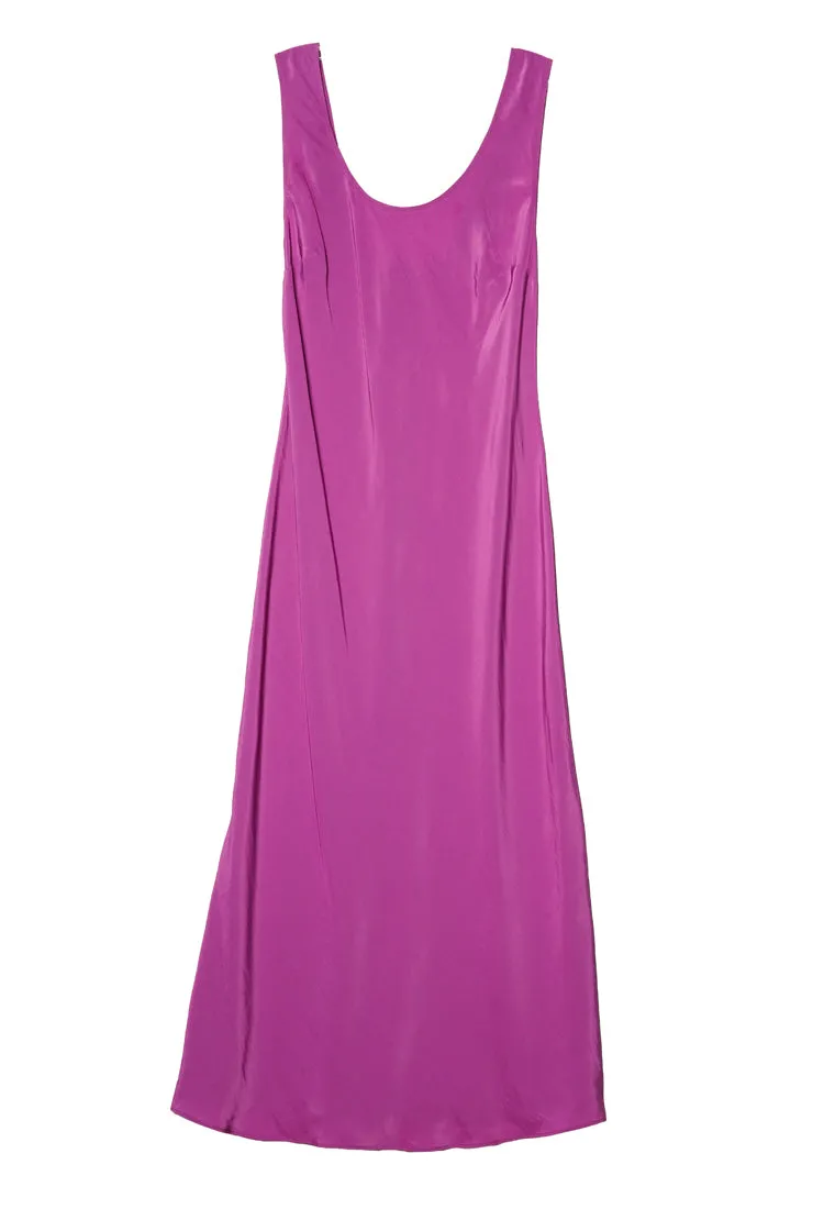 Leticia Orchid Satin Dress sold by Ciao Lucia product image thumbnail 5