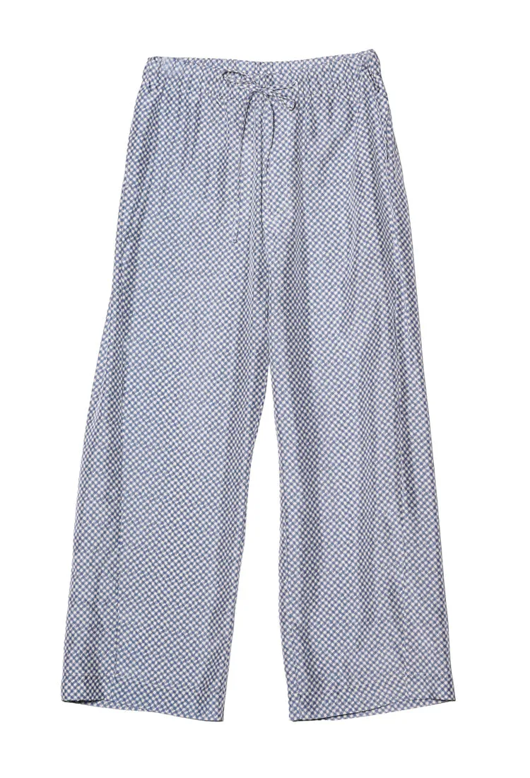 Dania Silk Gingham Pant sold by Ciao Lucia product image thumbnail 4