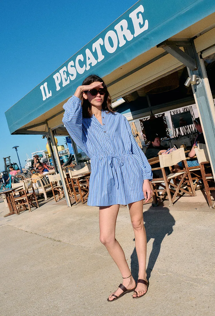 Felina Stripe Shirting Dress sold by Ciao Lucia product image thumbnail 3