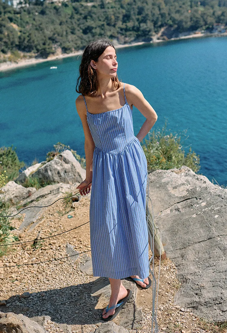 Neroni Stripe Shirting Dress sold by Ciao Lucia product image thumbnail 5