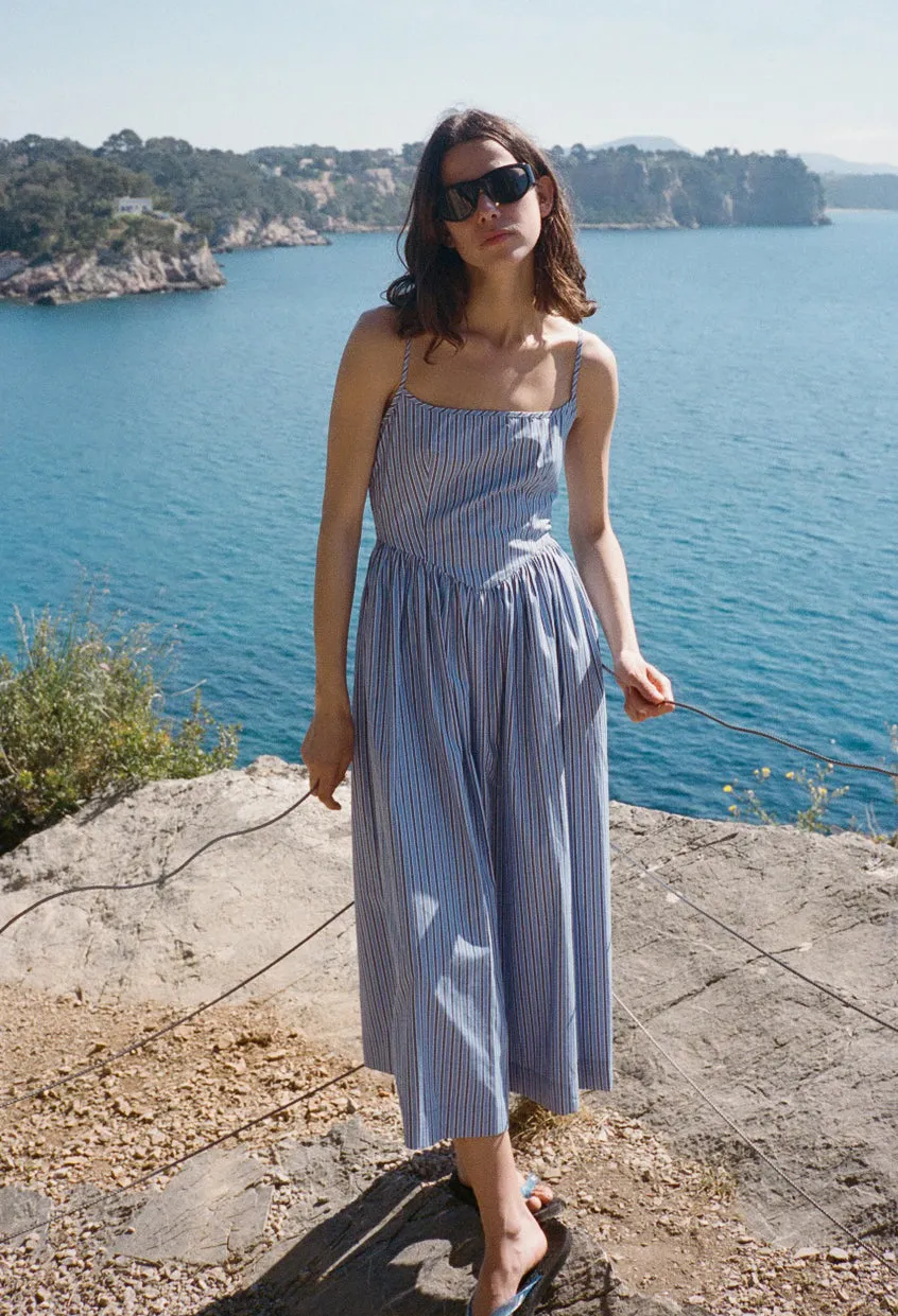 Neroni Stripe Shirting Dress sold by Ciao Lucia product image thumbnail 4