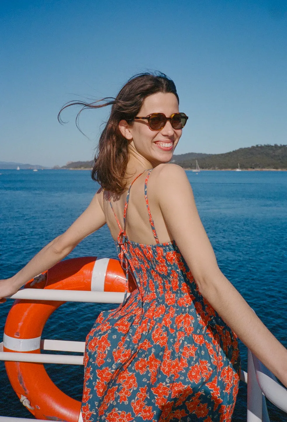 Volta Surf Cotton Shirting Dress sold by Ciao Lucia product image thumbnail 3