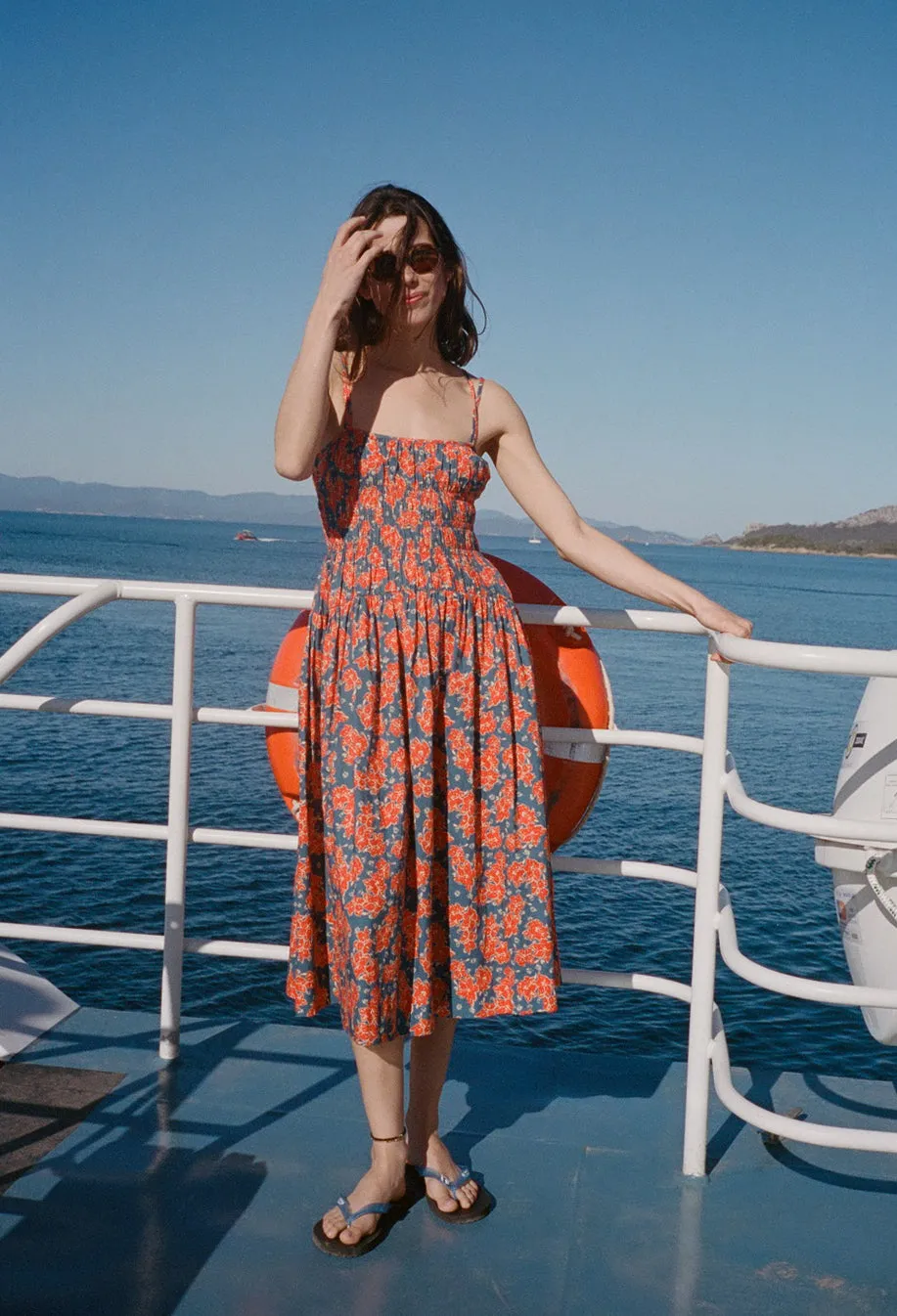 Volta Surf Cotton Shirting Dress sold by Ciao Lucia product image thumbnail 2