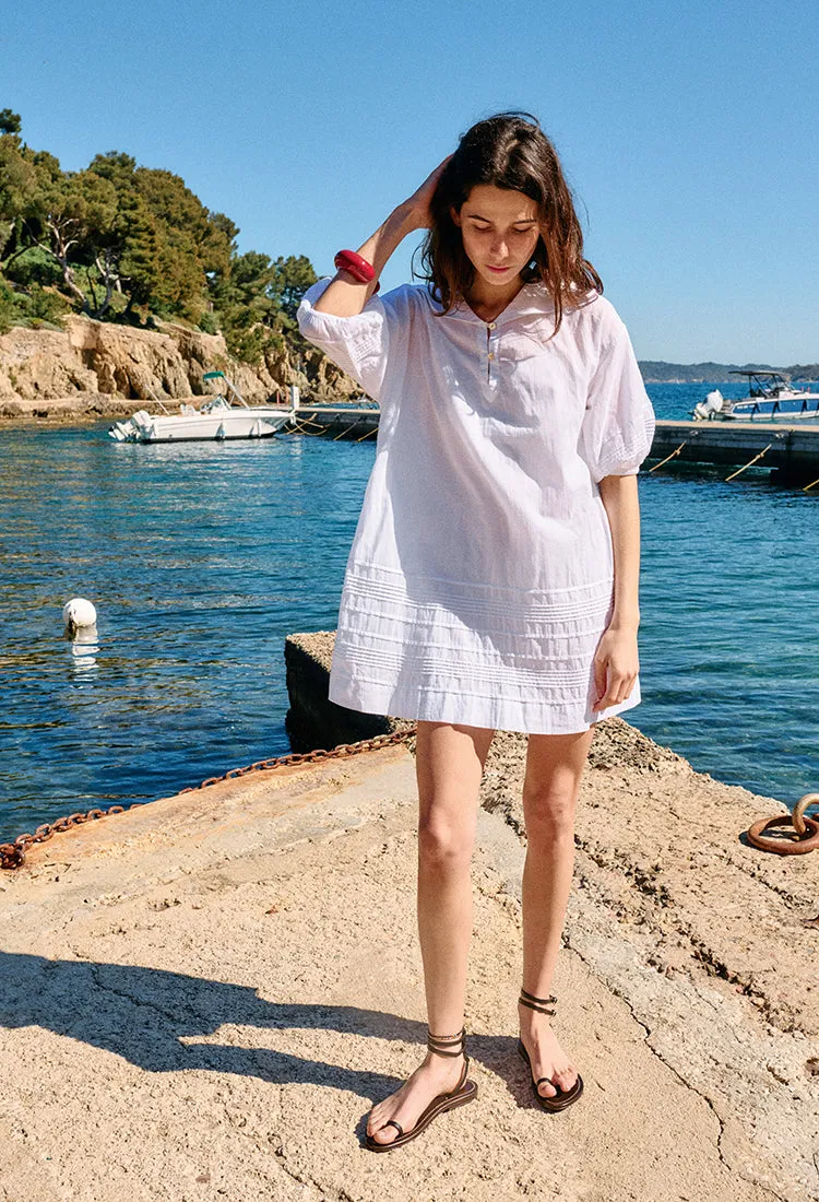 Isobel White Cotton Voile Dress sold by Ciao Lucia product image thumbnail 3