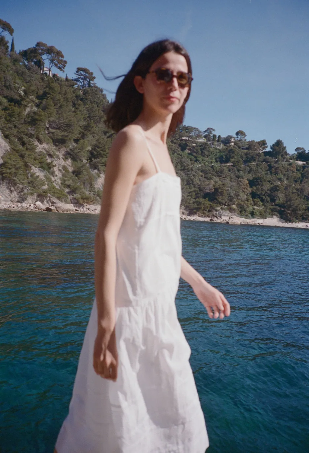 Katy White Cotton Voile Dress sold by Ciao Lucia product image thumbnail 2