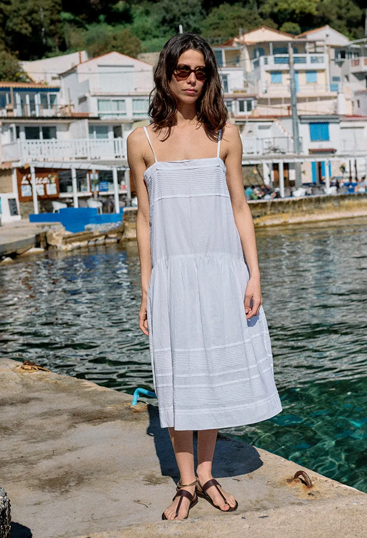 Katy White Cotton Voile Dress sold by Ciao Lucia product image thumbnail 3