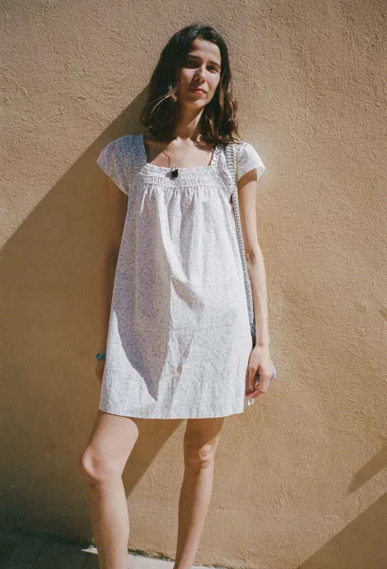 Jeanette English Garden Cotton Poplin Dress made by Ciao Lucia