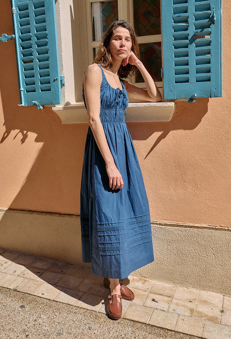 Iris Midnight Cotton Dress sold by Ciao Lucia product image thumbnail 3