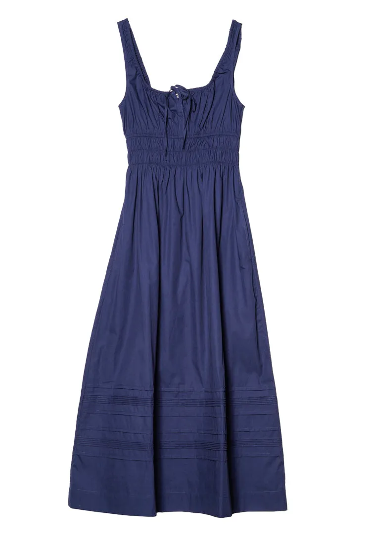 Iris Midnight Cotton Dress sold by Ciao Lucia product image thumbnail 4