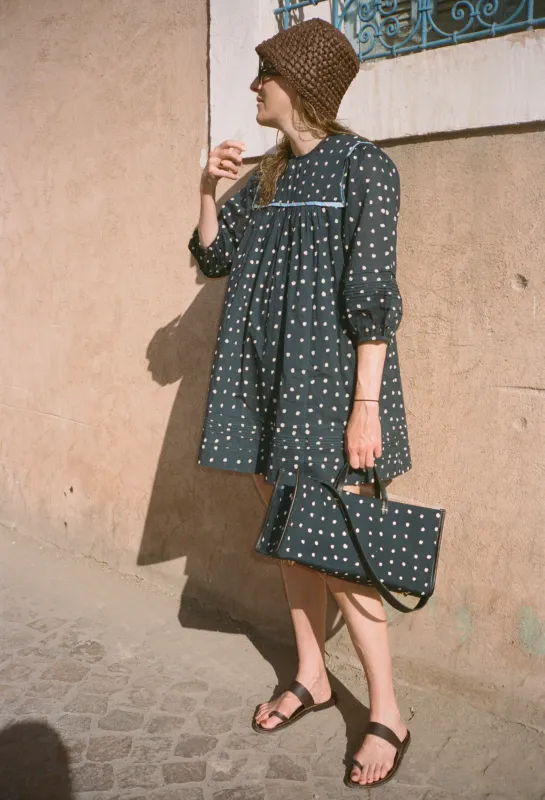 Clare V x Ciao Lucia Jolin Mini Spot Dress made by Clare Vivier