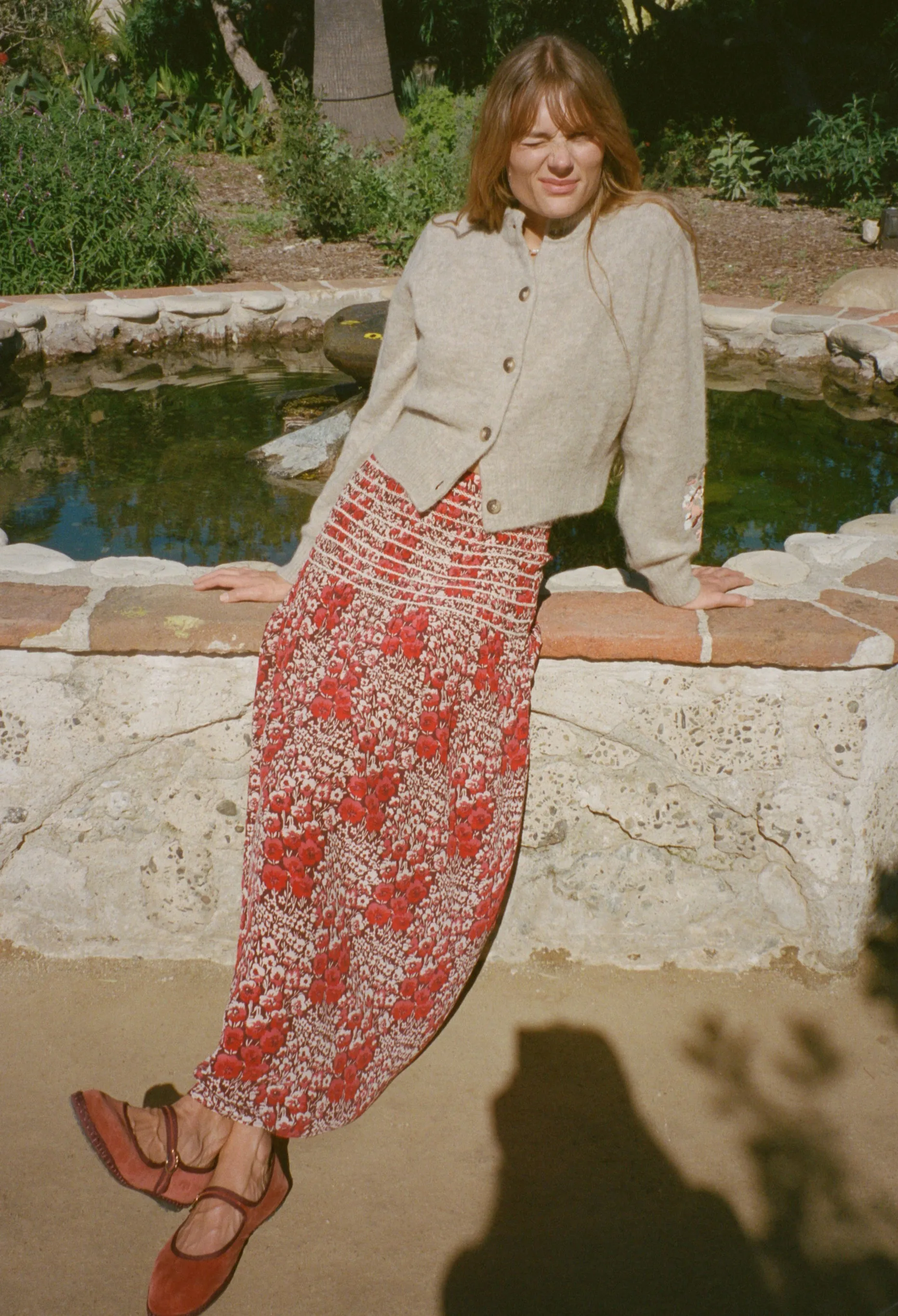 Liane Oatmeal Alpaca Cardigan sold by Ciao Lucia product image thumbnail 3