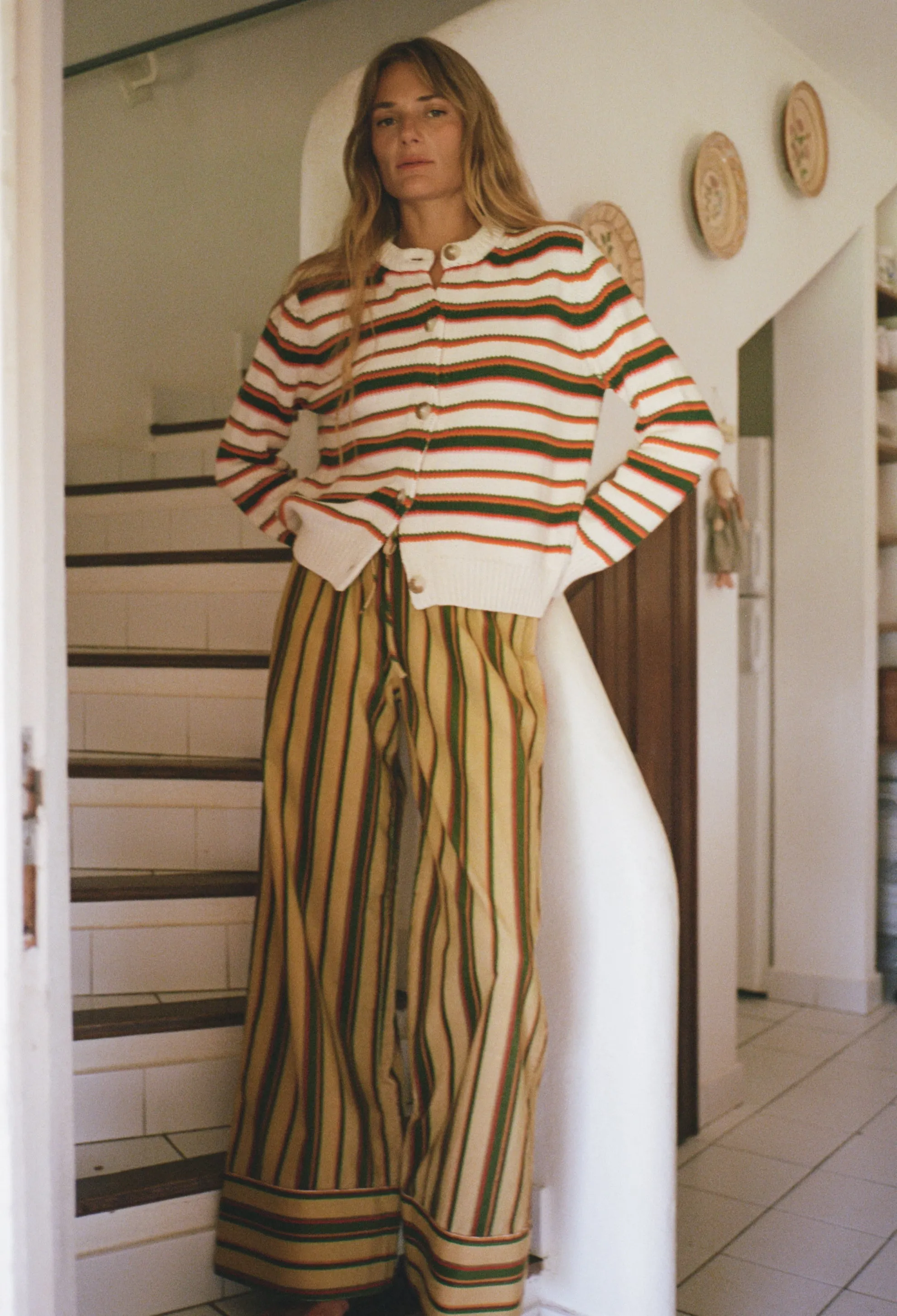 Yuli Venice Stripe Corduroy Pant sold by Ciao Lucia product image thumbnail 2