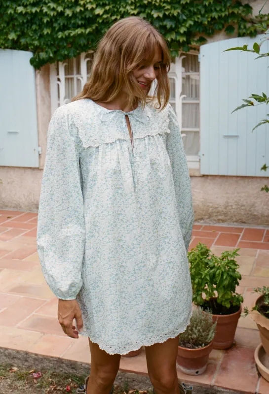 Jonita Chamomile Cotton Voile Dress made by Ciao Lucia