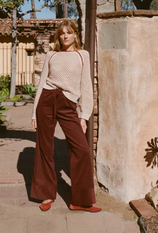 Yuli Anemone Corduroy Pant made by Ciao Lucia
